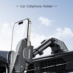 AWEI Zuignaptype Eenvoudige Auto Mobiele Telefoonhouder