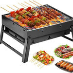 Draagbare houtskoolverwarmingsapparatuur voor buiten, compact ontwerp van roestvrij staal voor gebruik op de camping of picknick