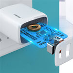 Snellaadadapter voor mobiele telefoon