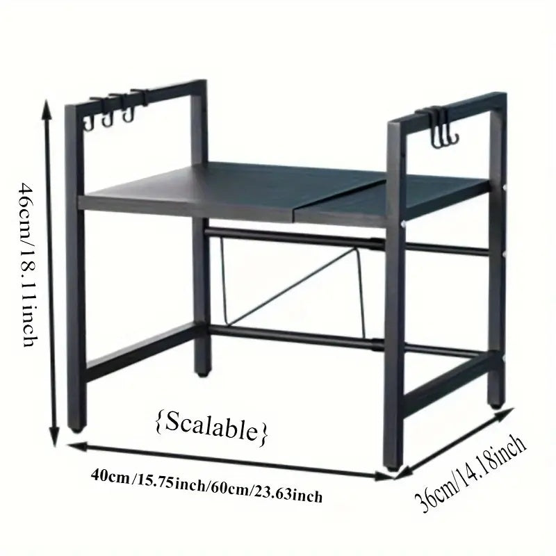 Uitschuifbaar Opbergrek