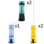 Draagbare elektrische fruitpers, draadloos, USB-oplaadbaar, mini-mixer, multifunctionele zomerse smoothieblender, keukenbenodigdheden
