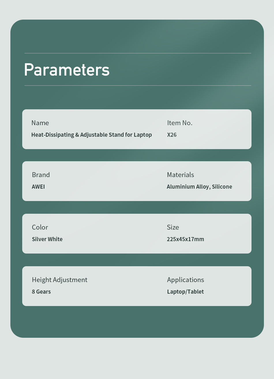 AWEI Multifunctionele Laptopstandaard