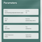 AWEI Multifunctionele Laptopstandaard