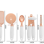 Keuken Huishoudelijke Dunschiller Gadget Koperen Plating Set