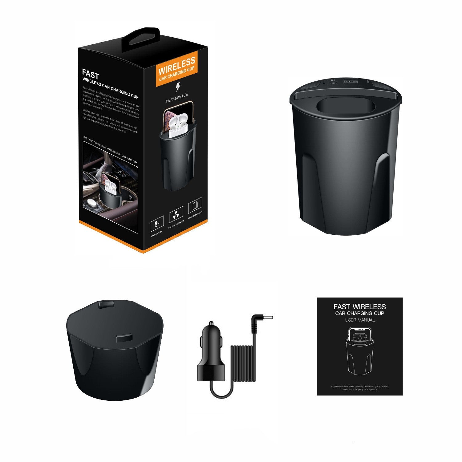 XCarrier Cup 4-in-1 draadloze oplader