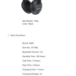 AWEI draadloze stereo Bluetooth-headset