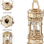 Robotime Rokr 3D Houten Puzzels DIY Muziekdoos Bouwpakket Mechanische Modellen Om Te Bouwen - Victoriaanse Lantaarn