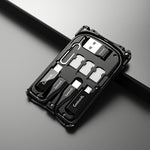 Multifunctionele reisoverlevingskaart alles-in-één datakabel