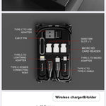 Multifunctionele reisoverlevingskaart alles-in-één datakabel