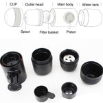 Gecondenseerde Draagbare Mini Koffiezetapparaat