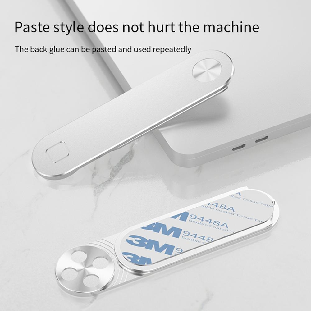 Laptoptelefoonhouder, verstelbare laptopbevestigingsclip aan de zijkant, magnetische laptopmonitorhouder, computerlaptop- en mobiele telefoonstandaard, opvouwbare aluminium uitbreidingsbeugel, tabletclip voor dubbel scherm