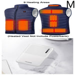 Powerbank Verwarmingsvest Mobiele Powerbank