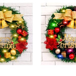 Kerstbalkrans Deur Muurhanger Ornament Feest Kerstmis Nieuwjaar Decoratie
