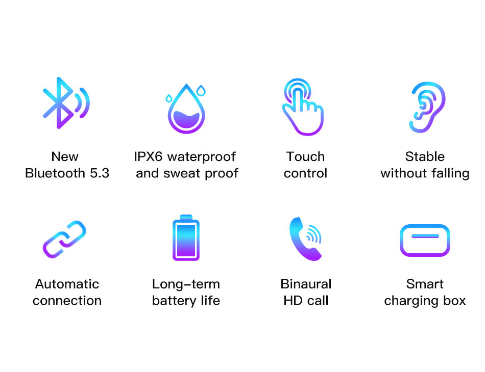 AWEI True Wireless Bluetooth-oplaadpod-hoofdtelefoon