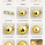 Besneeuwde kerstboom met timer en 27 ornamenten - tafeldecoratie met 80 takken