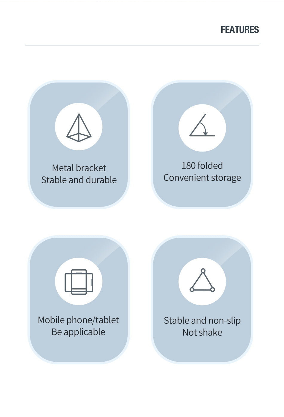 AWEI Telefoon Tablet Dual-Purpose Stand