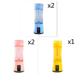 Draagbare elektrische fruitpers, draadloos, USB-oplaadbaar, mini-mixer, multifunctionele zomerse smoothieblender, keukenbenodigdheden