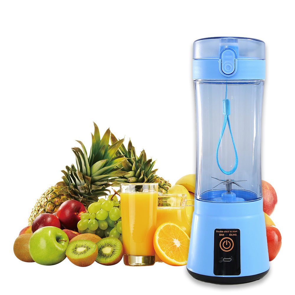 Draagbare elektrische fruitpers, draadloos, USB-oplaadbaar, mini-mixer, multifunctionele zomerse smoothieblender, keukenbenodigdheden
