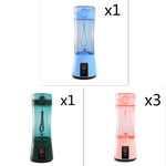Draagbare elektrische fruitpers, draadloos, USB-oplaadbaar, mini-mixer, multifunctionele zomerse smoothieblender, keukenbenodigdheden