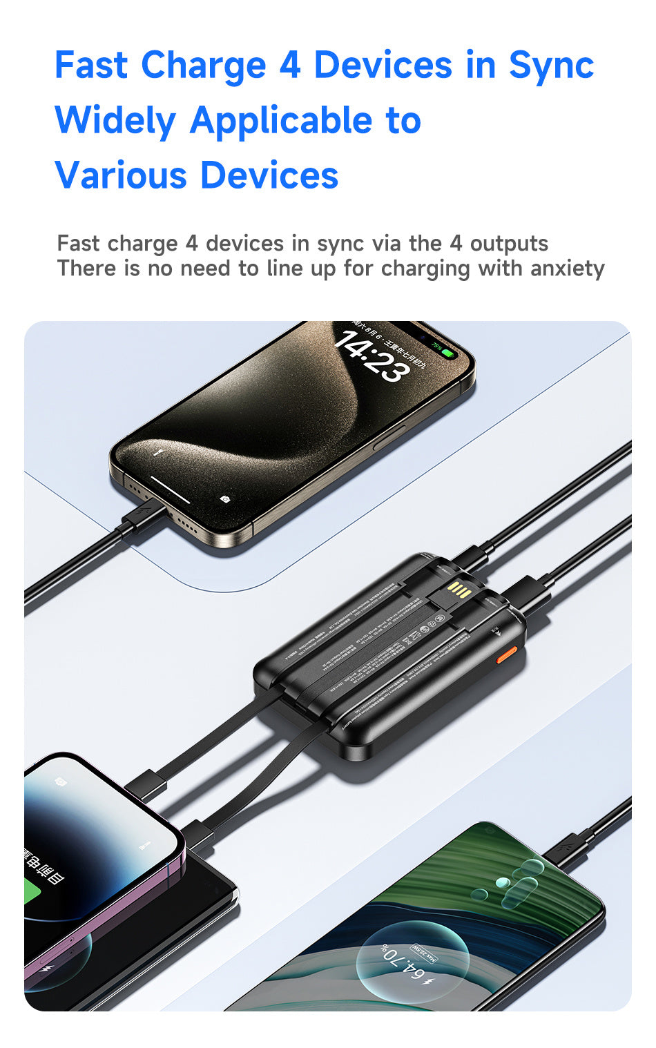 AWEI 22.5W Powerbank P64K