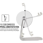 Universele Dubbele Vouwen Aluminium Mobiele Telefoonstandaard