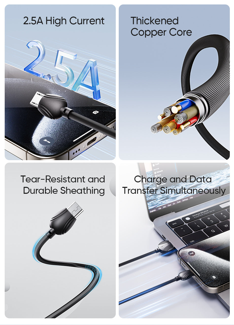 AWEI Android Micro-USB-Kabel 1m