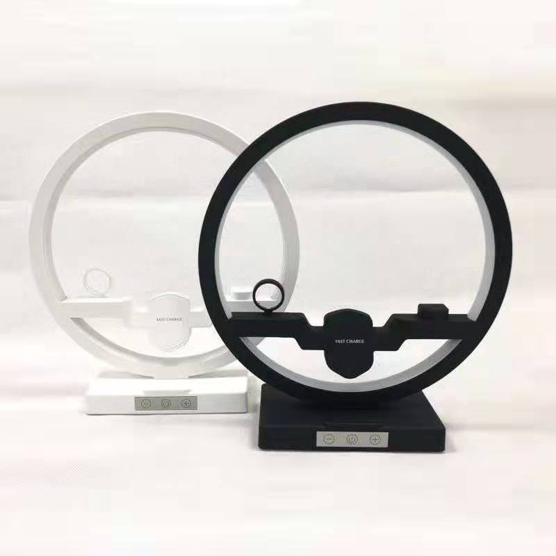 Snel Opladen 4 In 1 Bedlampje Draadloos Oplader Beugel