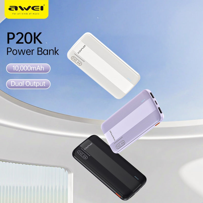 AWEI Smart Multi Output Powerbank