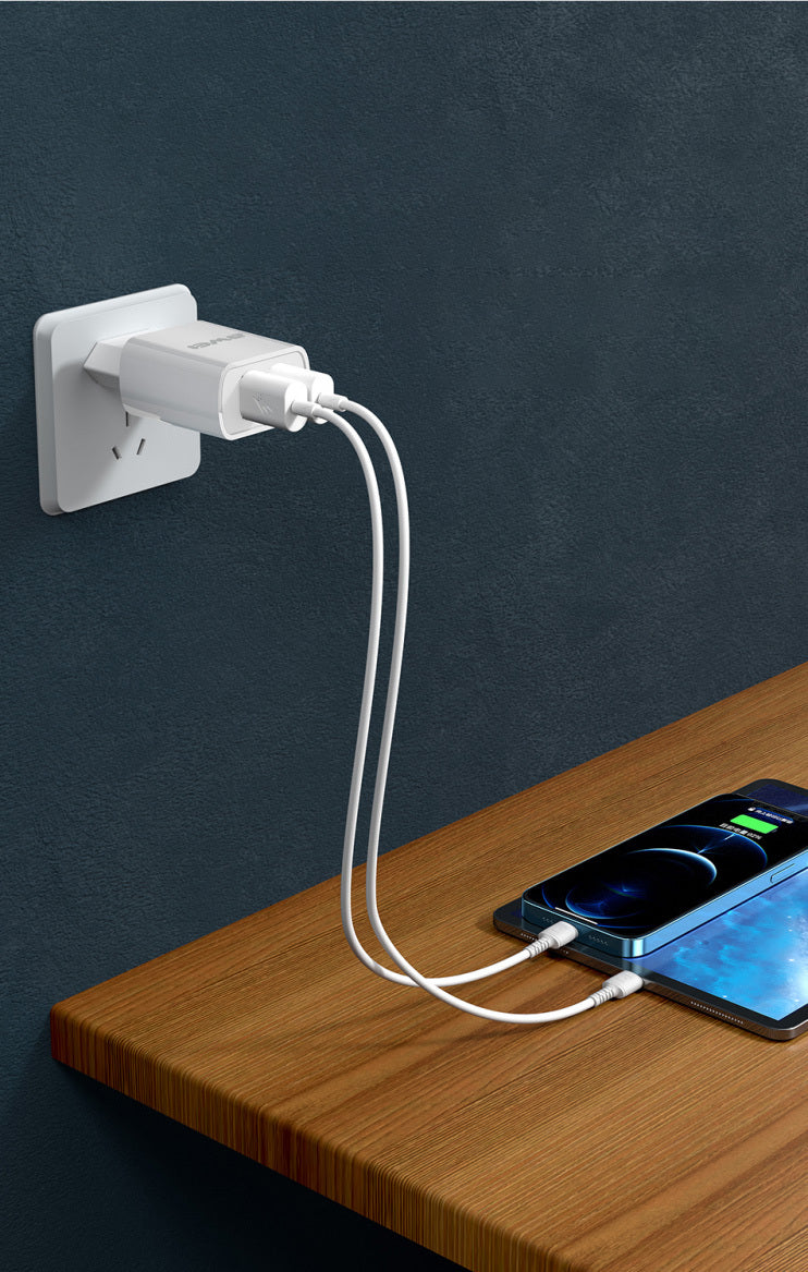 AWEI TYPE-C-kabel Kabel 1M Oplaadkop