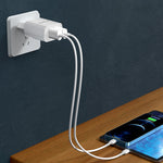 AWEI TYPE-C-kabel Kabel 1M Oplaadkop