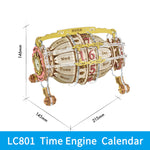 Robotime ROKR Zodiac Wandklok 3D Houten Puzzel Model Montage Speelgoed Cadeaus voor Kinderen Kinderen Tieners LC601 Ondersteuning Dropshipping