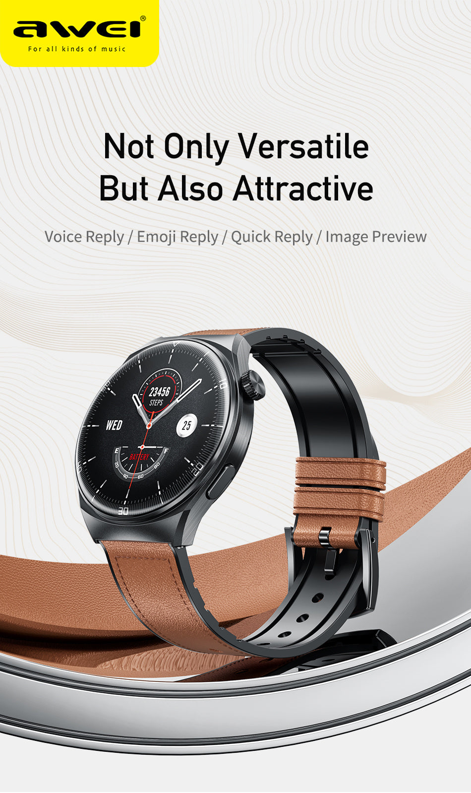 AWEI H27 Smart Call-horloge