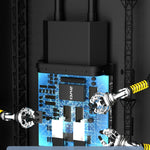 AWEI TYPE-C-kabel Kabel 1M Oplaadkop