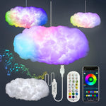 USB Cloud Light APP-bediening Muzieksynchronisatie 3D RGBIC-omgevingslicht Bliksemsimulatie Wolken Slaapkamerkamerlicht