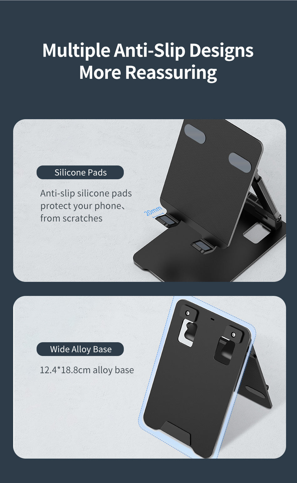 AWEI Telefoon Tablet Dual-Purpose Stand