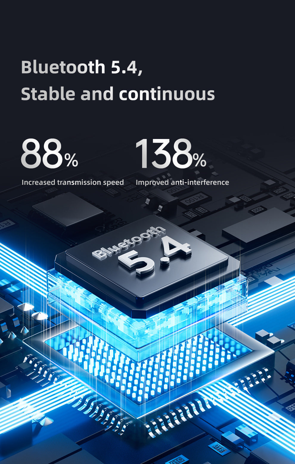 AWEI ANC ENC True Wireless Sport Bluetooth-oortelefoons