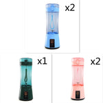 Draagbare elektrische fruitpers, draadloos, USB-oplaadbaar, mini-mixer, multifunctionele zomerse smoothieblender, keukenbenodigdheden