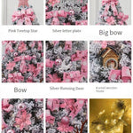 Kerststrikken voor in de boom, kerstboomtopper met strik en slingers, kerstboomdecoratie, hangende ornamenten voor Kerstmis, Nieuwjaar, vakantie, deurdecoratie en woondecoratie