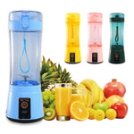 Draagbare elektrische fruitpers, draadloos, USB-oplaadbaar, mini-mixer, multifunctionele zomerse smoothieblender, keukenbenodigdheden