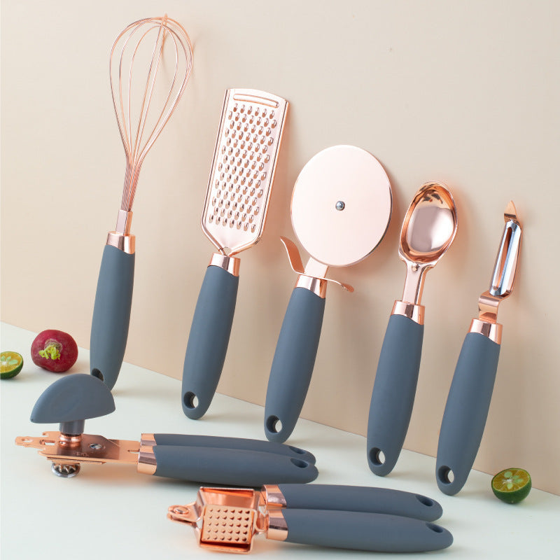 Keuken Huishoudelijke Dunschiller Gadget Koperen Plating Set