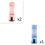 Draagbare elektrische fruitpers, draadloos, USB-oplaadbaar, mini-mixer, multifunctionele zomerse smoothieblender, keukenbenodigdheden