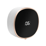 Automatische zeepdispenser met contactloos schuimsysteem, infraroodsensor, elektrische handsfree handdesinfectiemiddel