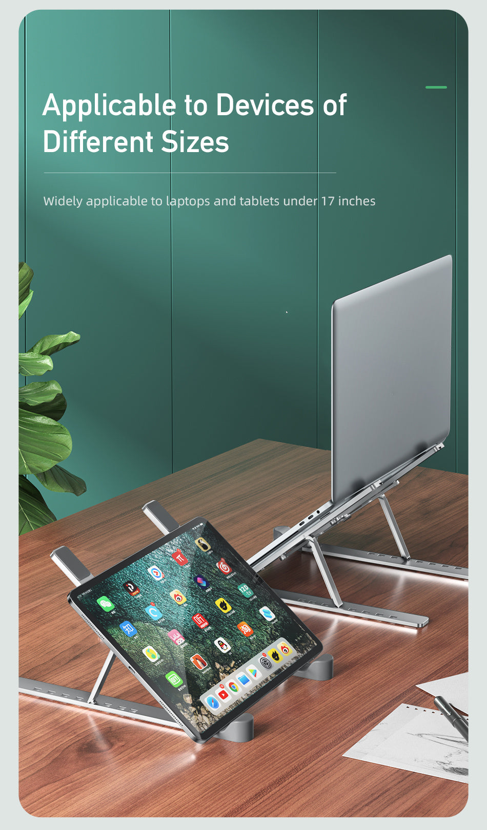 AWEI Multifunctionele Laptopstandaard