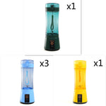 Draagbare elektrische fruitpers, draadloos, USB-oplaadbaar, mini-mixer, multifunctionele zomerse smoothieblender, keukenbenodigdheden