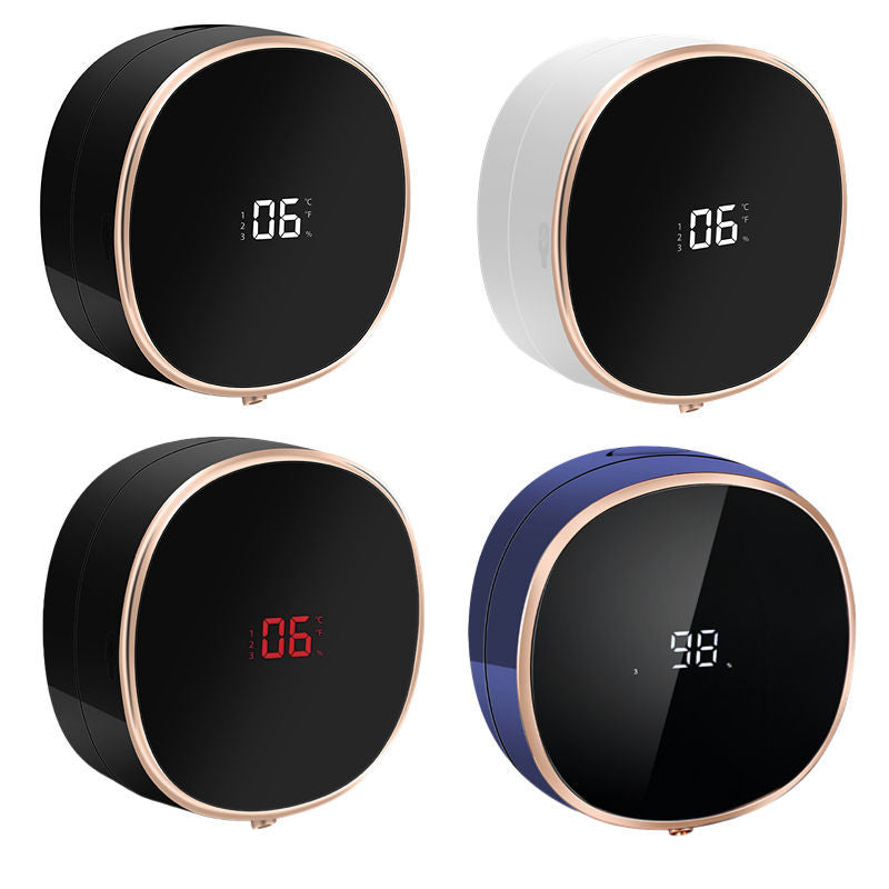 Automatische zeepdispenser met contactloos schuimsysteem, infraroodsensor, elektrische handsfree handdesinfectiemiddel