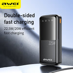 AWEI 22.5W Snellaad-Powerbank