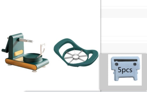 Handbediende multifunctionele schilmachine voor thuis, schilmachine, snijmachine voor in de keuken, gereedschap met gadgets, fruitboor, keukengadgets