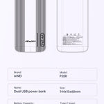 AWEI Smart Multi Output Powerbank