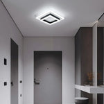 Quadratische Acryl-Deckenleuchte, moderne LED-Deckenleuchte, weiße 6500K LED-Deckenleuchten für Schlafzimmer, Büro, Küche, Wohnzimmer