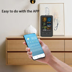 Wifi Wetter Station Smart Tuya Hause Digitale Wind Geschwindigkeit Richtung Niederschlag Licht Index Luft Qualität Temperatur Feuchtigkeit Monitor